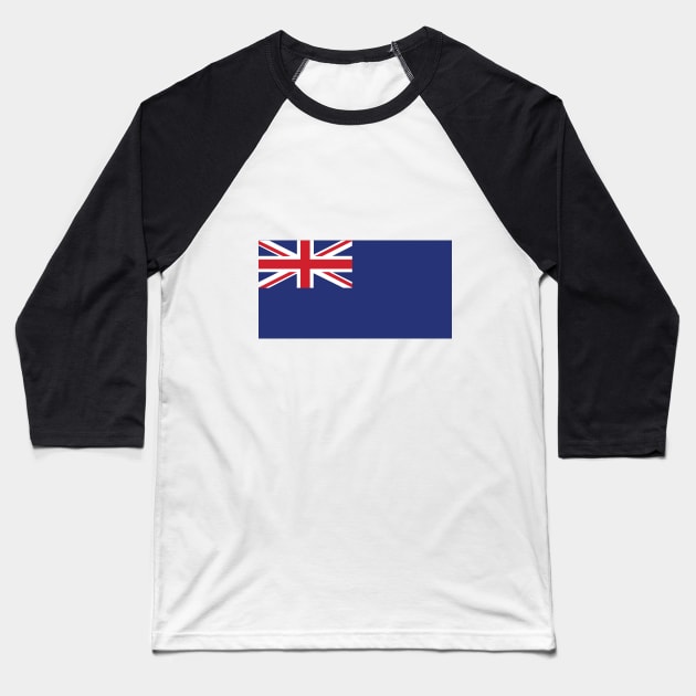 Blue Ensign Baseball T-Shirt by Wickedcartoons